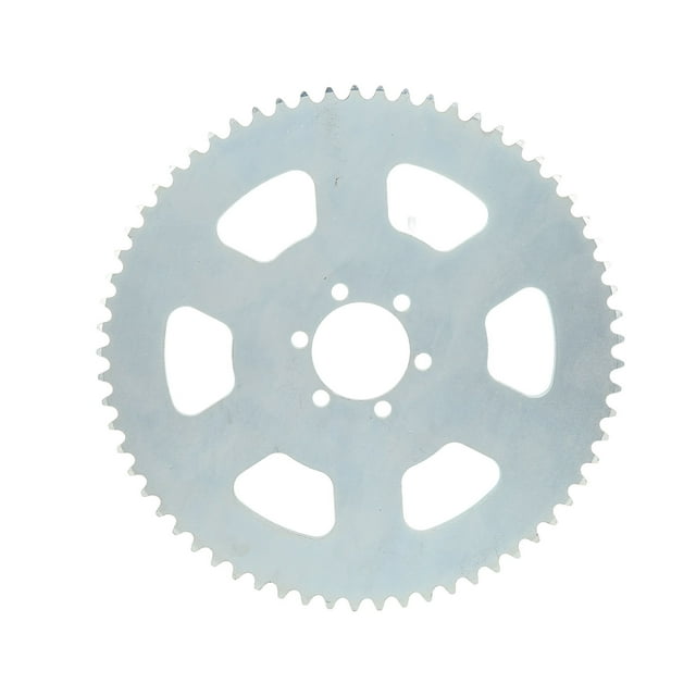 Piñón de cadena de 65 dientes, acero al carbono, 6 agujeros, piezas de engranaje de 37mm de diámetro para Go Kart Mini Bike