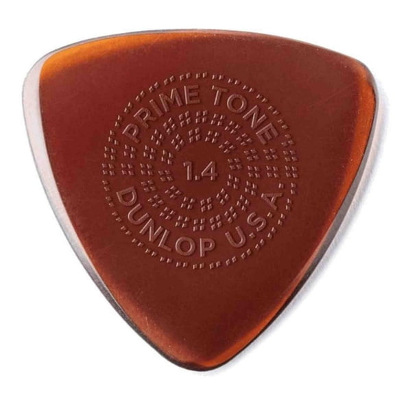 Dunlop Primetone Small Tri Grip Guitar Pick - 1.40mm Gauge - 3 Pack