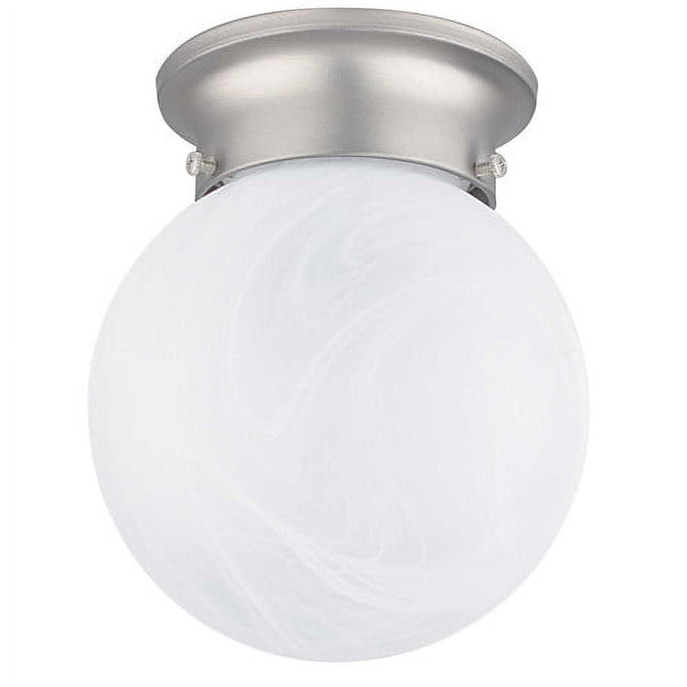 Sunset Lighting F2213 1 Light 60 Watt 6" Wide Flush Mount Ceiling Fixture - Bronze