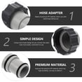 thumbnail image 2 of MasteelfCA 2pcs Replacement Hose Adapter for Threaded Connection Pump Pool Accessories, 2 of 8