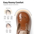 thumbnail image 2 of DREAM PAIRS Girls' Mary Jane School Dress Shoes with Wide Toe Box, Hook-and-Loop Strap & Slip-Resistant Outsole, 2 of 6