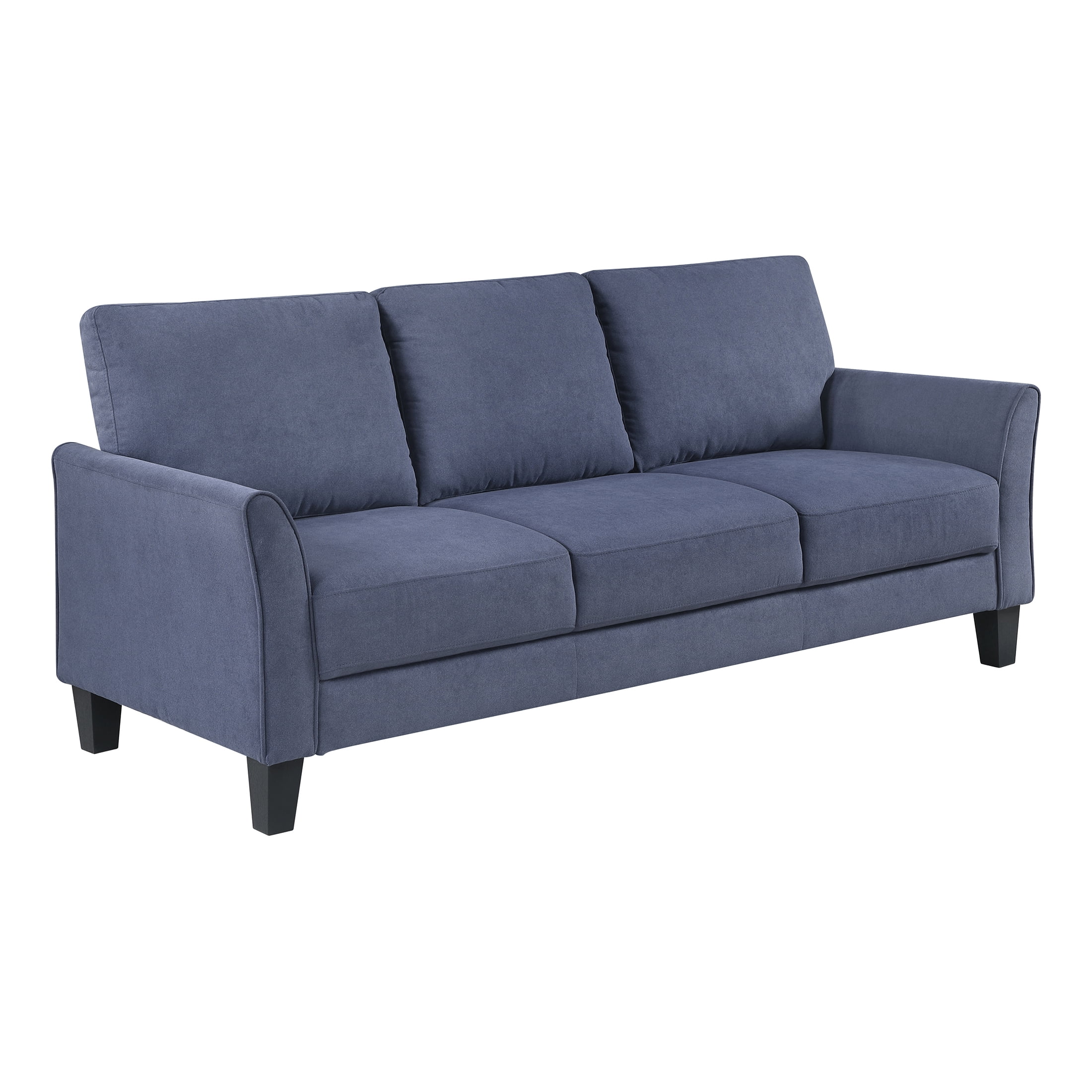 OakvillePark Islewyn Textured Fabric Sofa, Blue