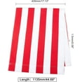 thumbnail image 2 of Chair Replacement Fabric 44 x 17 Inch Lounge Chair Cloth Long Beach Chair Cloth Folding Chair Red White Striped Oxford Canvas Chair Accessories for Sun Lounger Pool Sunbathing Garden DIY, 2 of 5
