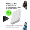 thumbnail image 3 of Batería externa inalámbrica Belkin BoostCharge Pro de 8000 mAh, color blanco, 3 of 7