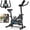 Black Blue, variant on Indoor Exercise Bike, Stationary Cycling Bike with Magnetic Resistance, Smooth Belt Drive, Heavy Duty Steel Frame, Adjustable Seat & Handlebars, LCD Monitor & Holder Gym Bicycle for Home Workout
