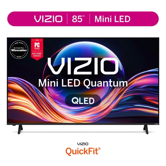 VIZIO 85 Mini LED Quantum 4K QLED HDR Smart TV (New 2026) VQM85C-10