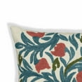 thumbnail image 4 of Tulip Embroidered Floral Wool 20" Square Accent Cushion, 4 of 4