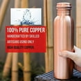 thumbnail image 3 of Pure Copper Bottle With Leak Proof Contains Ayurveda Health Benefits For Drinking Water Bottle 1000 Ml, 3 of 7