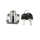 thumbnail image 1 of Cerradura de muebles de aleación de zinc de 3/4 pulgadas de diámetro con llave igual de Uxcell, 1 of 5