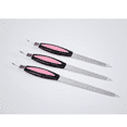 thumbnail image 3 of Dual-Purpose Nail File with Cuticle Remover – Pink Grip, 3 of 5