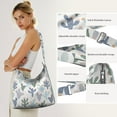 thumbnail image 5 of Boho Tote Bag for Travelers Cactus Shoulder Bag for College Work Travel Shopping Shopping Bag, 5 of 5
