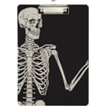 thumbnail image 2 of FMSHPON Skull Clipboard Hardboard Wood Nursing Clip Board and Pull for Standard A4 Letter 13x9 inches, 2 of 8
