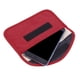 thumbnail image 1 of Bolsa de almacenamiento de teléfono móvil Bloqueador de RFID Teléfono móvil Singal Blindaje Cartera Llave Estuche para tarjeta de crédito Estuche Vogacara TX1117-06, 1 of 2