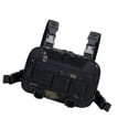 thumbnail image 4 of Bolsa de pecho para deportes al libre, transpirable, multifunción, suave, con cremallera, mochila utilitaria de gran capacidad para caza, viajes Camuflaje negro, 4 of 10