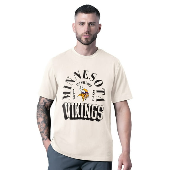 Men's MSX by Michael Strahan White Minnesota Vikings Whiteout Vintage T-Shirt