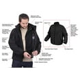 thumbnail image 3 of Rothco 3-in-1 Spec Ops Soft Shell Jacket,Black, 3 of 3