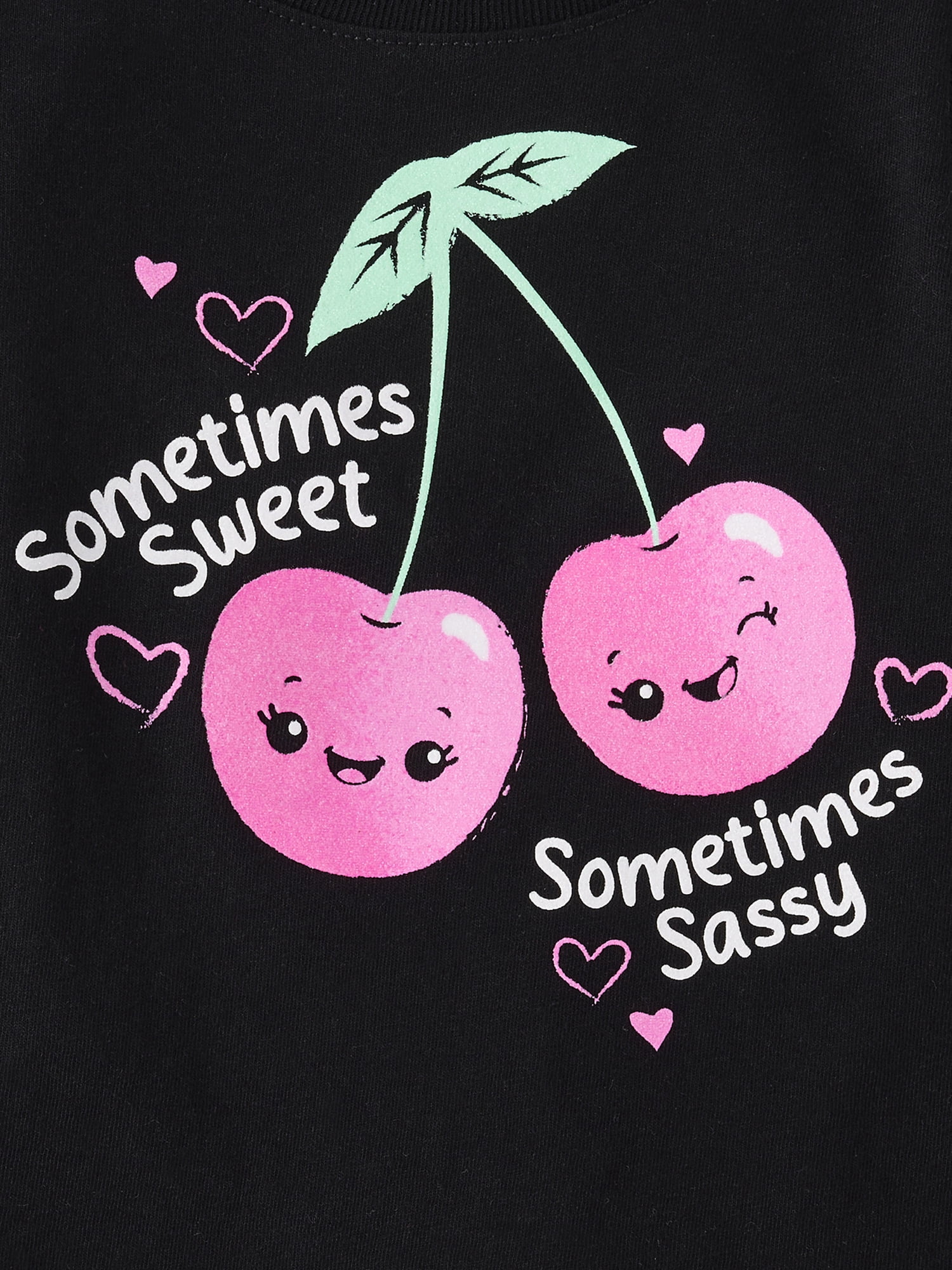 The Children's Place Toddler Girls Long Sleeve Positivity Graphic Tee, 3-Pack, Sizes 6M-5T