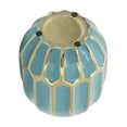 thumbnail image 5 of Sagebrook Home Ceramic 8"h Decorative Vase, Turquoise/gold, 5 of 7