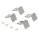 thumbnail image 4 of 4 Piezas de Cristal de Clips de Tane de Acuario - 8 mm Sunnimix Soporte para tapa de pecera, 4 of 8