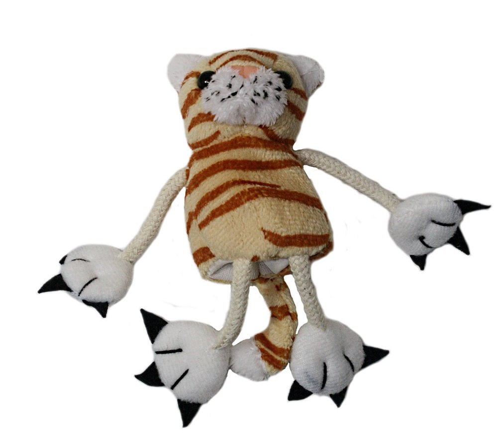 Finger Puppet Cat Ginger New Soft Doll Plush PC002102