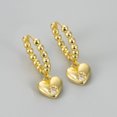 thumbnail image 1 of Pendientes de plata de ley 925 para mujer, aretes de circonita con forma de corazón y estrella, joyería para prevenir alergias, accesorios de fiesta, regalo, 1 of 2