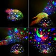 thumbnail image 3 of Luz nocturna para niños, proyección de estrellas de 360°, lámpara de proyección giratoria, luz de techo LED, luz nocturna para bebés, regalo para bebés (rosa), 3 of 4