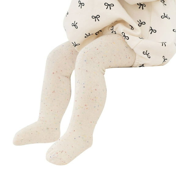 XXWXYD Cozy Baby Tights Kids Soft Cotton Stocking Infant Thick Fleece Lined Warm Leggings Girls Comfy Trendy Stretchy Pantyhose