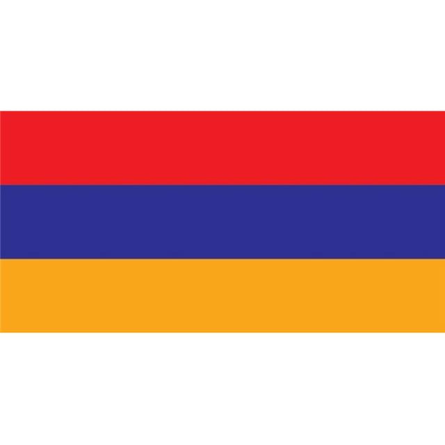 Drapeau Nyl-Glo Armenia de 3 Pi x 5 Pi