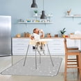 thumbnail image 3 of Baby Splat Floor Mat for Under High Chair Waterproof Anti Slip Food Spill Mat for Eating Mess Floor Protector Mat and Table Cloth, 3 of 7