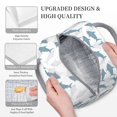 thumbnail image 3 of Balery Cute Shark Bolsa de Almuerzo para Mujeres, Caja de Almuerzo, Bolsa de Almuerzo Pequeña Impermeable, Tote de Almuerzo Reutilizable con Gran Capacidad, 3 of 6
