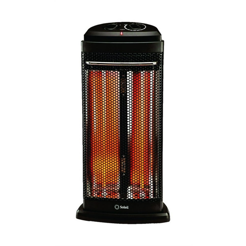 Soleil Electric Radiant Portable Heater Brown - Walmart.com - Walmart.com