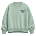 thumbnail image 2 of Winnie The Pooh - Sunshine Eeyore - Women's Oversized Fleece Crew Sweatshirt, 2 of 4