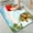 Christmas Winter Scene with Mailbox, variant on 1pc Black and Gold World Map Bathroom Rug Bathroom Decor and Accessories- Durable,Anti Slip,And Quick Drying,Suitable For Indoor/outdoor Use - Perfect For Bathrooms,Bedrooms,Kitchens