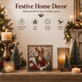 thumbnail image 4 of 3D Christmas Fabric Poke Art Kit with frame,Handmade Fabric Poke Art Kit for Adults & Beginner, Vintage Holiday Handmade Decoration, Easy Relaxing DIY Craft, 4 of 7