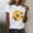 White, variant on Sunflower Shirts for Women Cotton Womens T Shirts Short Sleeve Tee Tops