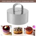 thumbnail image 4 of 6 Pcs Cooking Ring Set, Stainless Steel Cake Rings Cake Mold Baking Ring Mold, 4 of 5
