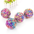 thumbnail image 4 of 1 Pce Balle Jouet Roulant pour Chat Jouets en Laine Colorée pour Chatons Balle à Gratter pour Exercice, 4 of 6
