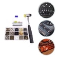 thumbnail image 4 of LEEYNEER 50 Sets Snap Fastener with Fixing Tools Leather Starter Kit Heavy Duty, 4 of 8