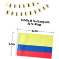 thumbnail image 2 of ANYWAY.GO Colombia , Small String Colombia Flags Colombian Flags Banner, for Party Sports Events Festival Decorations, 2 of 7