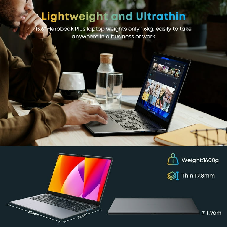 HeroBook Plus 15.6インチ RAM8GB / SSD256GB HeroBook Plus 15.6inch | Intel N4020 | Performance Laptop