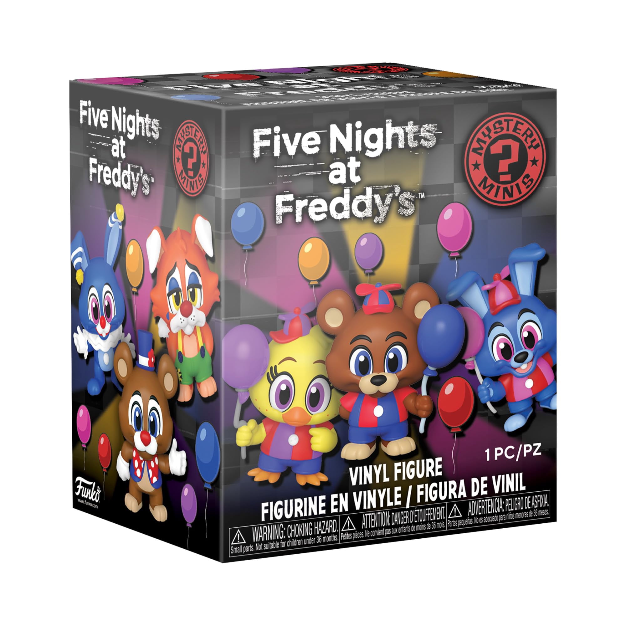 FUNKO Mystery Mini: Five Nights at Freddy's (One Random Mystery Mini Figure Per Purchase), Funko, Gifts