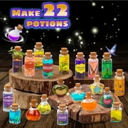 KiddiTouch Fairy Potion Kit for Kids, 22 Bottles Magic Potion Making Kits, Creative Toy Birthday Gift for Girls and Boys Age 6 7 8 9 10 11 12 Years
