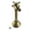 Brass, variant on Kingston Brass CC83200X 1/2-Inch Sweat x 3/8-Inch O.D. Comp Angle Shut-Off Valve with 5-Inch Extension in Matte Black