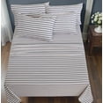 thumbnail image 7 of Ruvanti Flannel Sheets Queen Size 6 Pcs - 100% Cotton Double Brushed Bed Sheets, Deep Pockets 16 Inches Queen Sheet Set, All Seasons Breathable, Extra Soft & Comfy, Navy Mood, 7 of 7