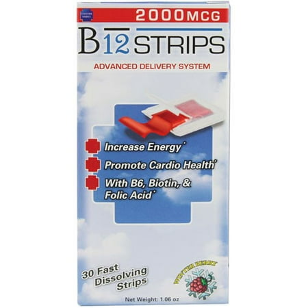 Essential Source B12 Strips with B6 and Biotin, 30