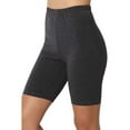 thumbnail image 2 of Women Breathable Elastic Sports Shorts Solid Summer Bottoms, 2 of 4