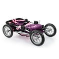 thumbnail image 3 of Bayer Design Doll Purple & Pink Trendy Pram W/ Shoulder Bag, Adjustable Handle, Shopping Basket, Children Ages 3+, 3 of 7
