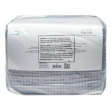 Mainstays Flat PVC-Coated Polyester Rug Pad Gray 8x10 for Secure Rug ...