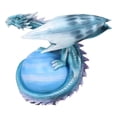 thumbnail image 3 of Ebros Celestial Galaxy Planet Mercury Terrestrial Blue Guardian Dragon Figurine, 3 of 6