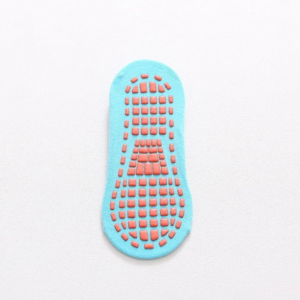 Calcetines de trampolín profesionales, calcetines de suelo antideslizantes divididos, calcetines de yoga para aprendizaje temprano para adultos, bebés y niños
